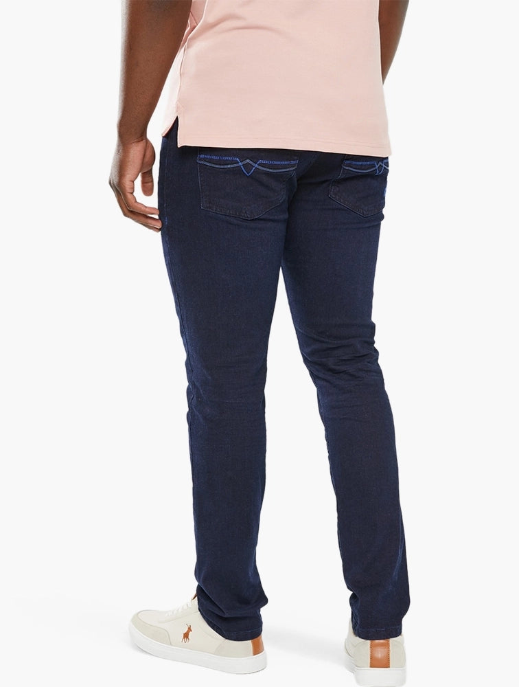 Polo Men's Pjc Slim Leg Denim Blue/Black