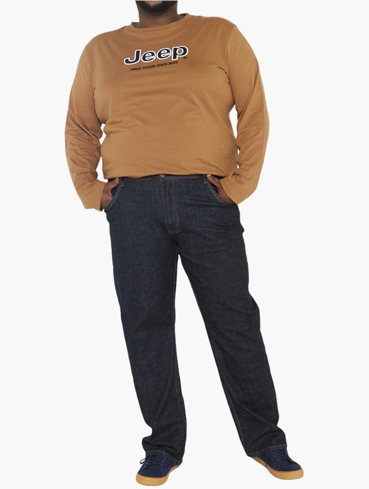 Jeep Mens Jeans Raw Rinse JMN22002