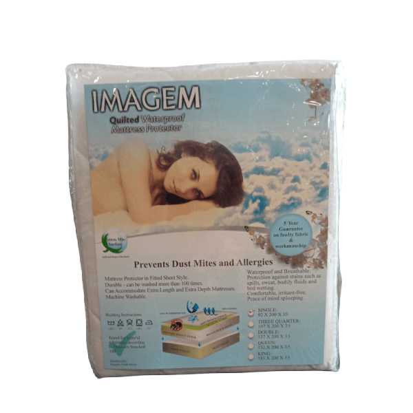 Imagem Mattress Protector SIngle Imagem Quilted Mattress Protector Cover (7880931508313)