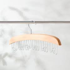 Danny Home Hook Wood Belt Hanger Natura 40cm WH016.