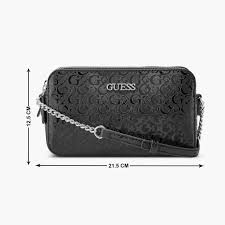 Guess Tidewood Mini Crossbody Coal JJ942971