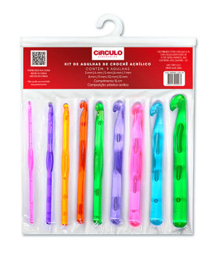 Acrylic Crochet Hooks Kit