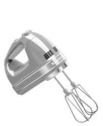 KitchenAid 9 Speed Hand Mixer Contour Silver 5KHM9212ECU.
