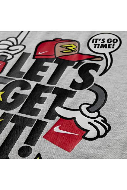Nike RWB Let's Get It Capmando Tee-Grey Heather 0074939
