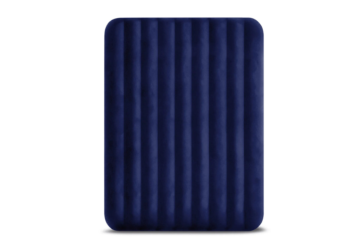 Intex Airbed Intex Dura-Beam Standard Downy Easy Comfort Queen Airbed with Hand Pump 1.52cm x 2.03m x 22cm I64765
