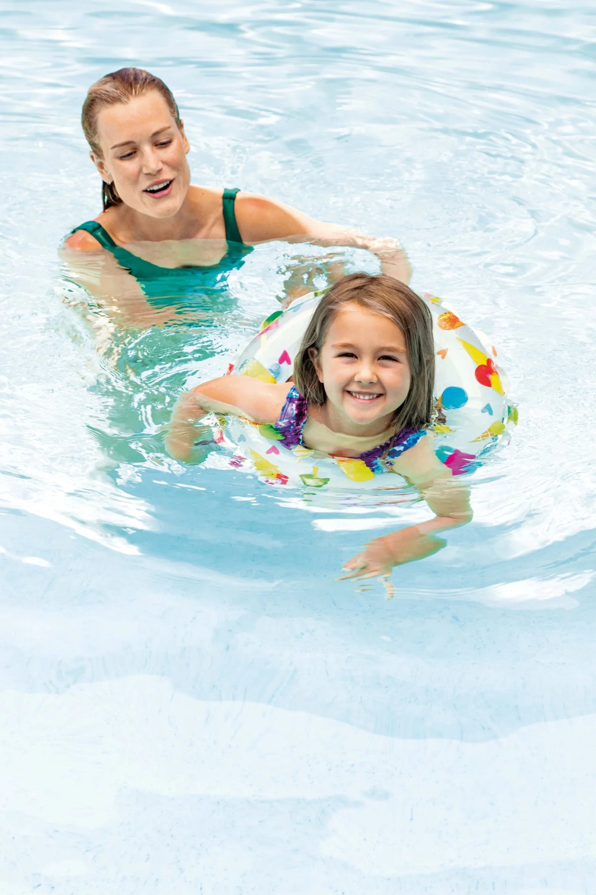 Intex Airbed Intex Lively Print Inflatable Swim Rings I30753