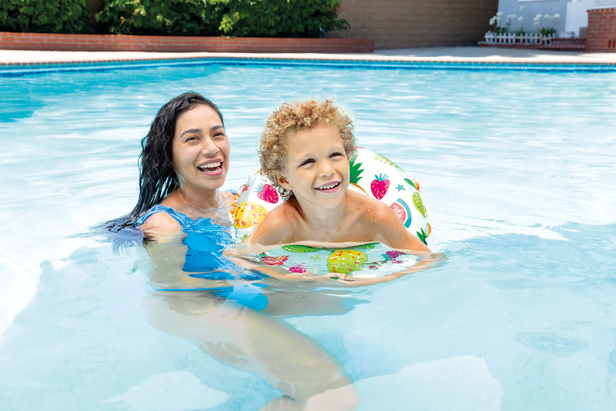 Intex Airbed Intex Lively Print Inflatable Swim Rings I30753