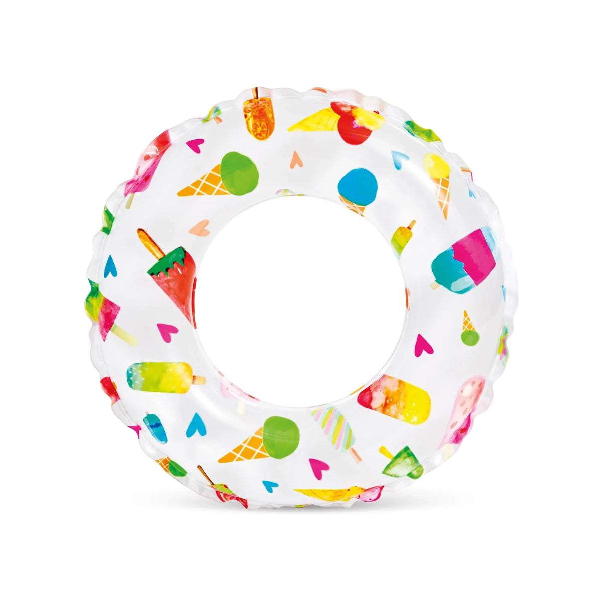 Intex Airbed Intex Lively Print Inflatable Swim Rings I30753