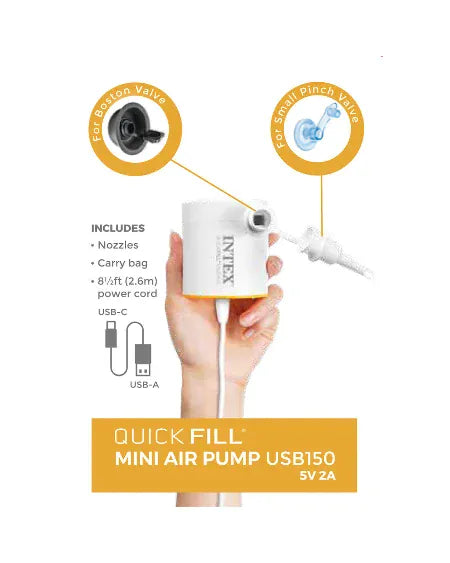 Intex Airbed Intex Quickfill USB150 Air Pump I66616