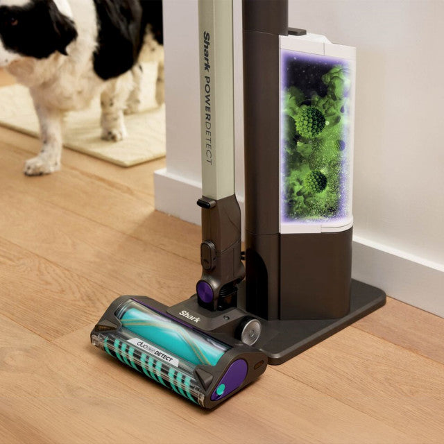 Shark PowerDetect Cordless Pet Vacuum Cleaner with Docking Station Java Grey IP3251EUT