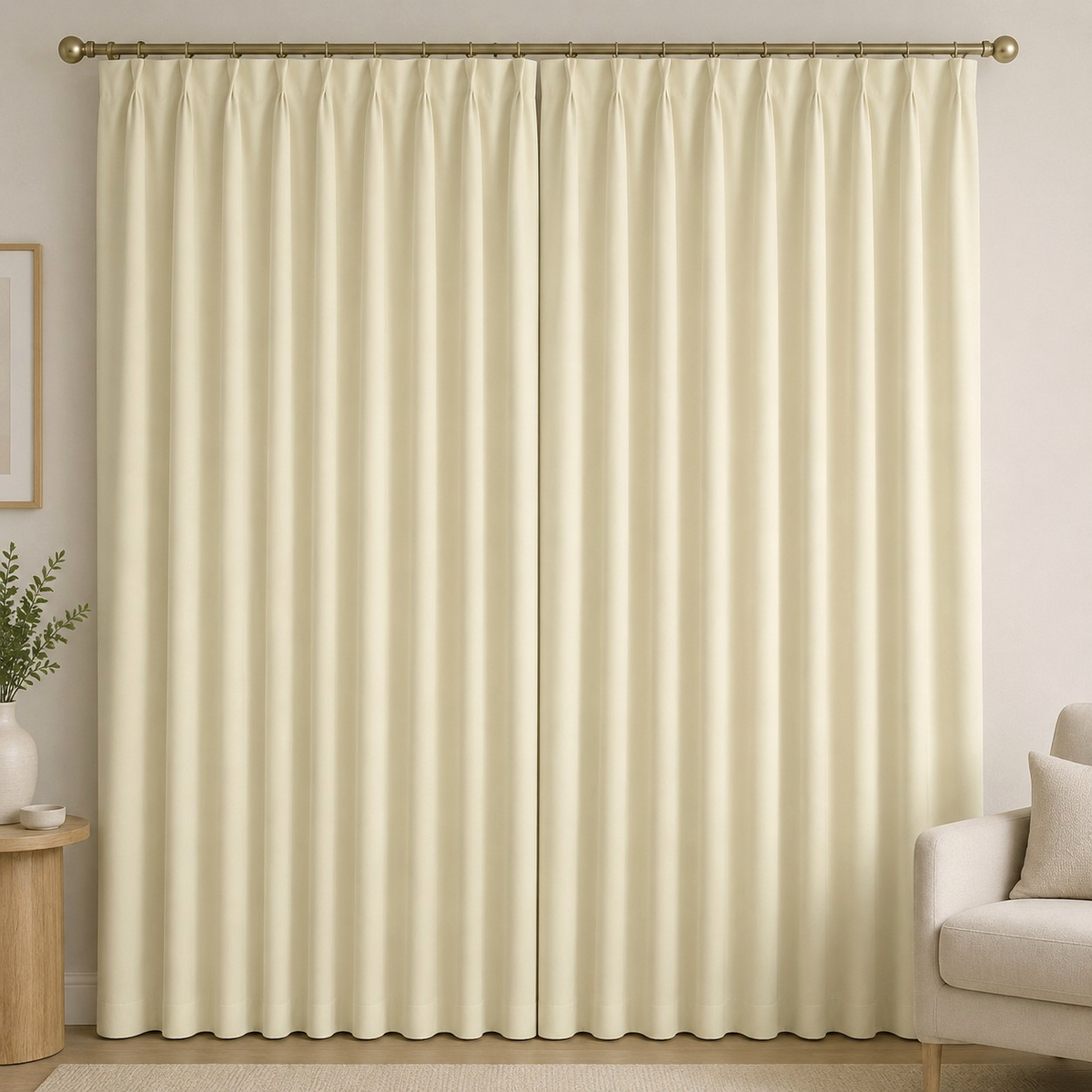 Fabric Total Blockout Ivory 280 cm.
