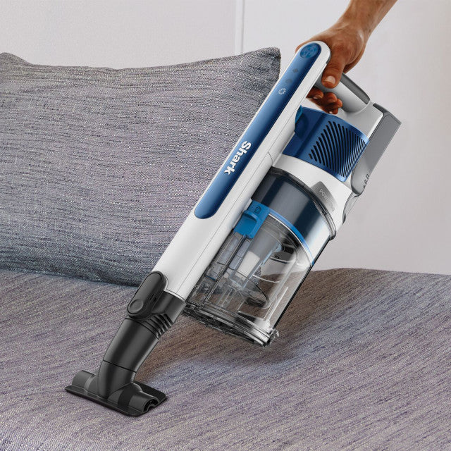 Shark PowerPro Cordless Stick Vacuum Cleaner Navy Metallic IZ380EU.