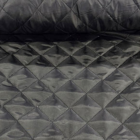 JACKETING Dress Fabrics Quilted Jacket Lining Fabric Black 140cm (7311110668377)