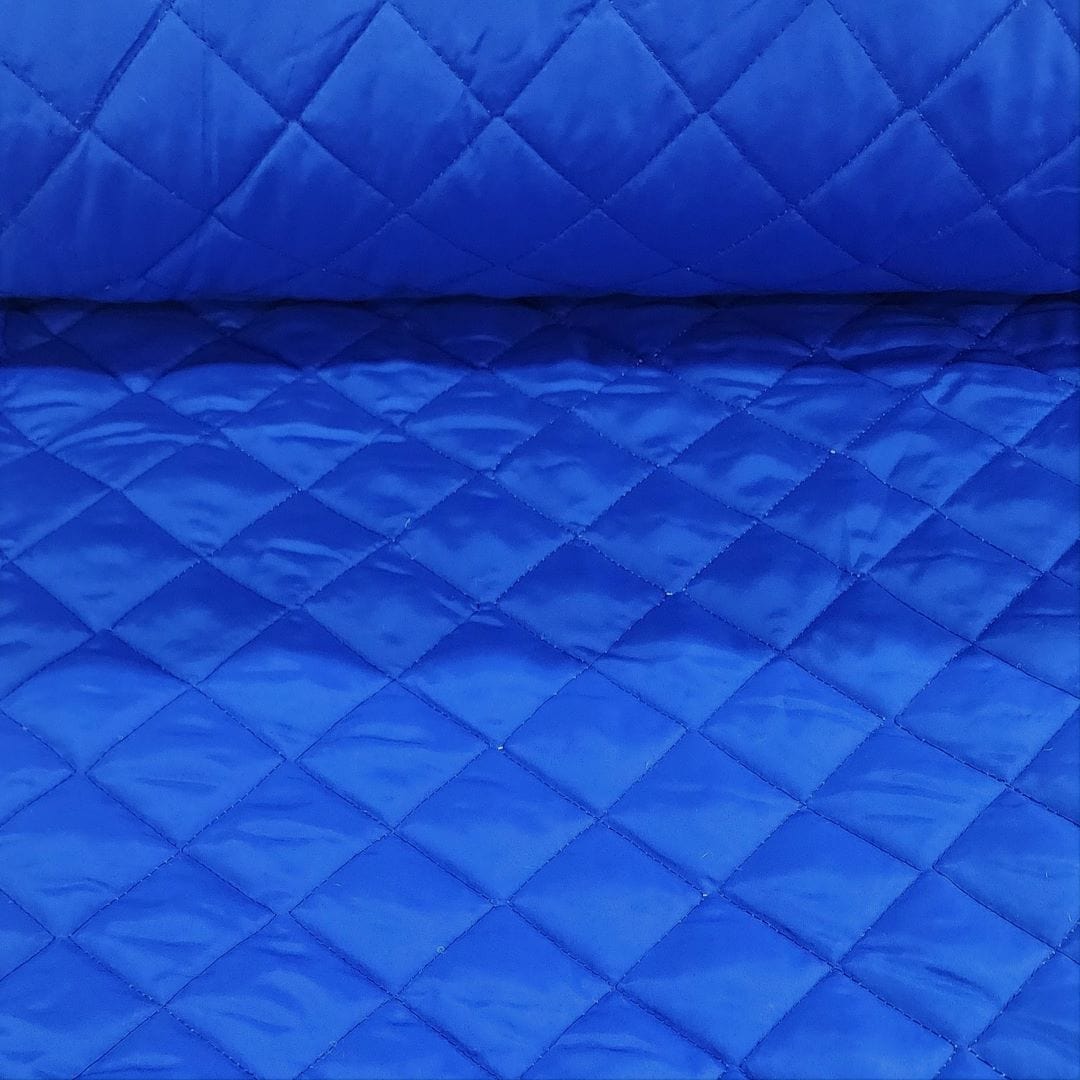 JACKETING Dress Fabrics Quilted Jacket Lining Fabric Royal 140cm (7311110864985)