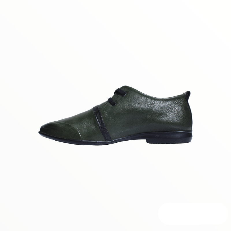 James Franco Casual Shoes James Franco Casual Leather Shoe Green (7493294325849)
