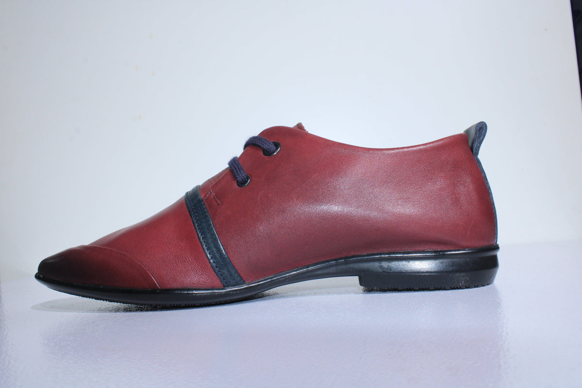 James Franco Casual Shoes James Franco Casual Leather Shoe Maroon (7493286559833)