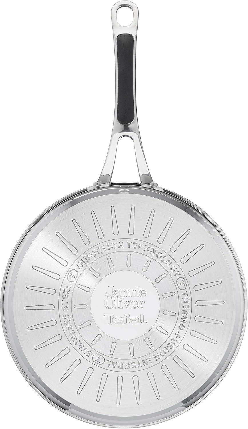 JAMIE OLIVER FRYING PAN Jamie Oliver Cook's Classics Induction Non-Stick Saute Pan 24cm E3063234