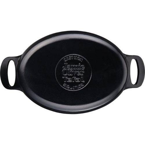 JAMIE OLIVER Pots Set Jamie Oliver Tefal 30cm Oval Cast Iron Stewpot, 5.1 Litre E2125455