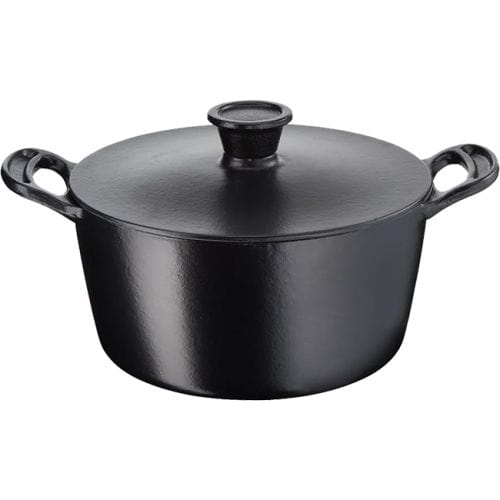 JAMIE OLIVER Pots Set Jamie Oliver Tefal Round Cast Iron Stewpot, 24cm E2124655 (7742097424473) (7742116692057)