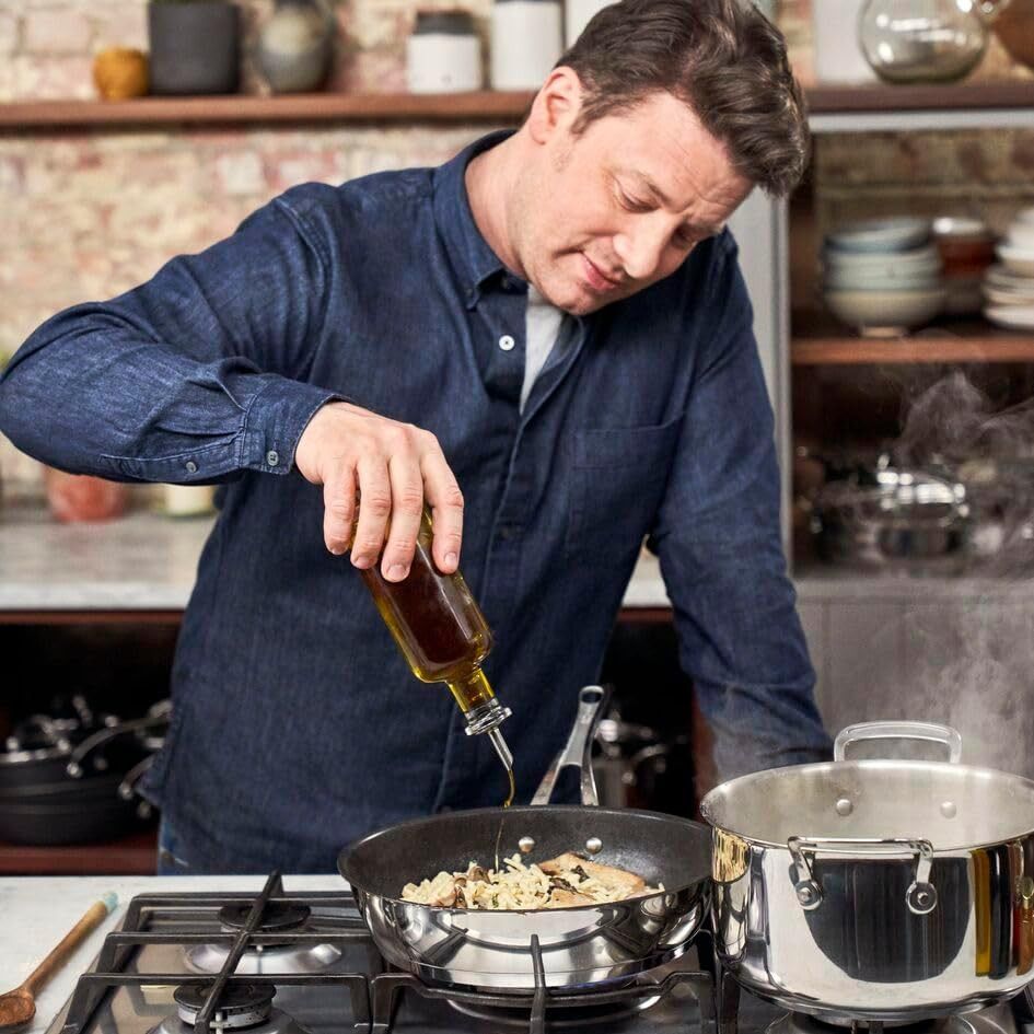 JAMIE OLIVER WOK Jamie Oliver Cook's Classics Induction Non-Stick Wok Pan 30cm E3068834