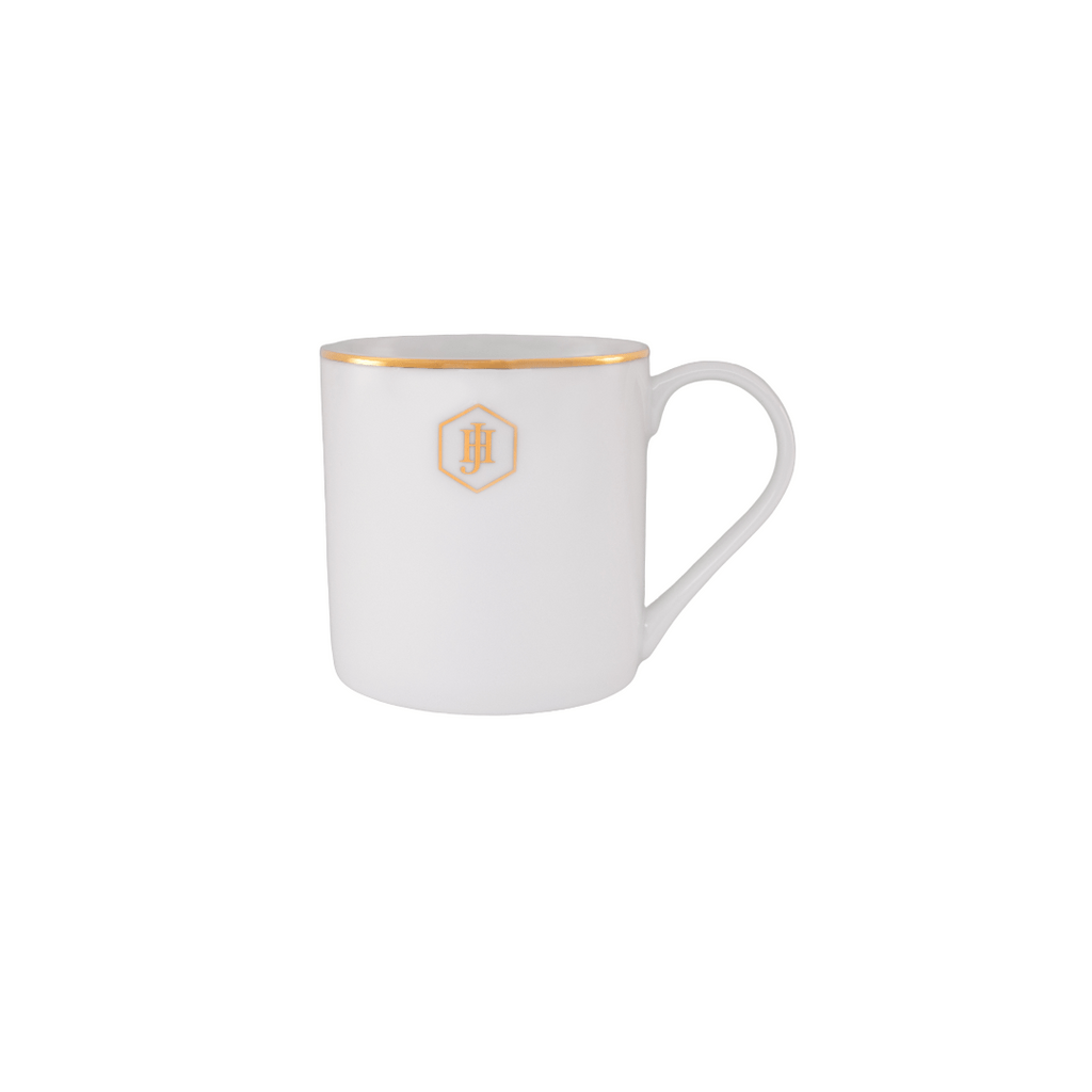Jan MUG Jan Gold Rimmed Coffee Mug JH-000024 (7208900493401)