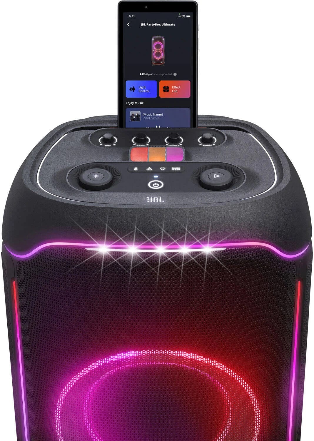 JBL party box JBL PartyBox Ultimate Bluetooth Party Speaker 1100Watts - Black OH5500 (7749692981337)