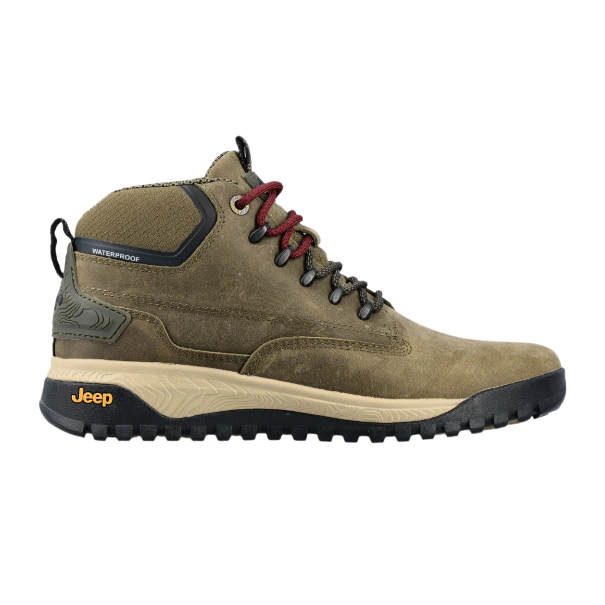 Jeep Boots 6 Jeep Men's Canyon Mid Waterproof Olive