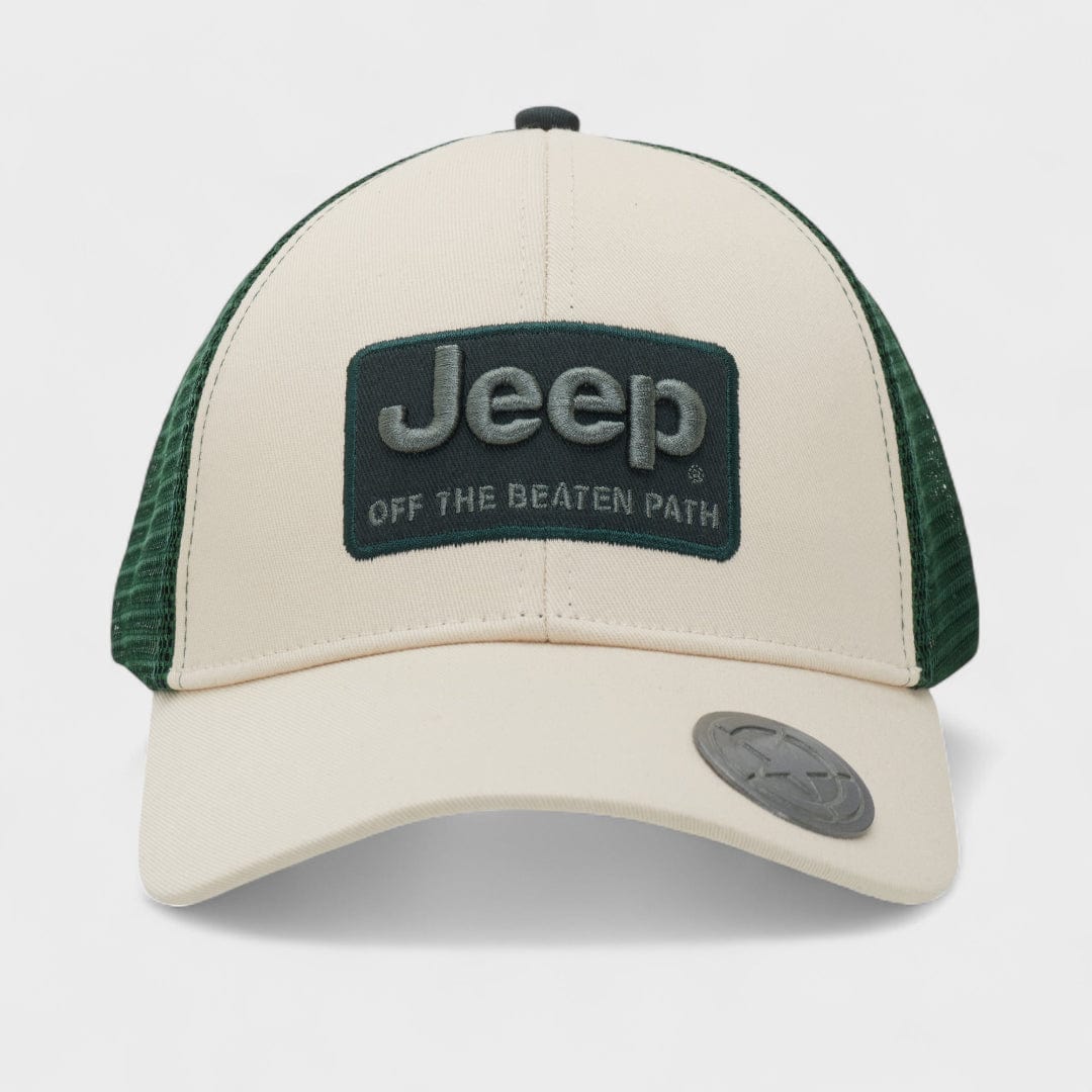 Jeep Headwear Jeep Men's Trucker Caps Green