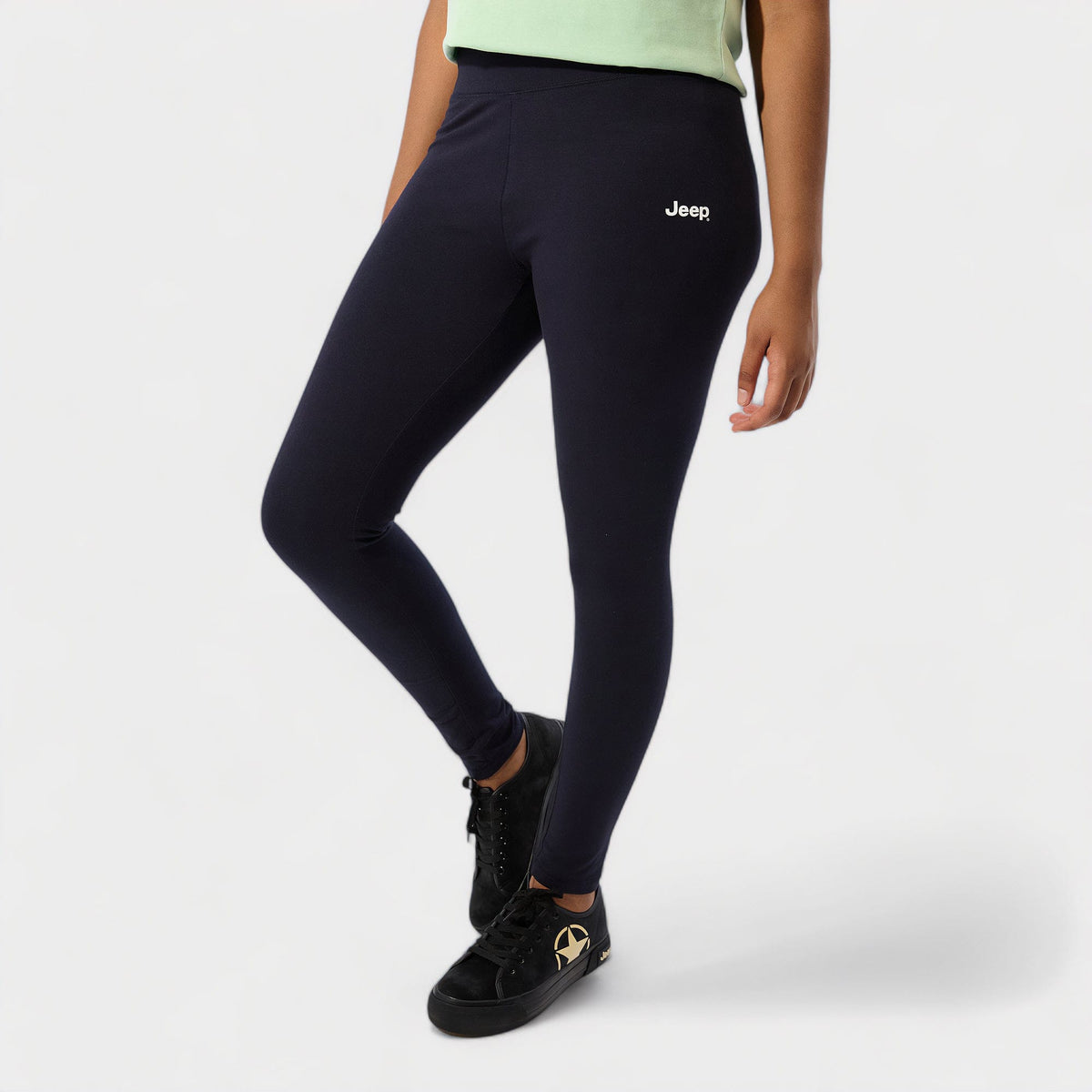 Jeep Leggings Xs Jeep Women Essential Tights Navy