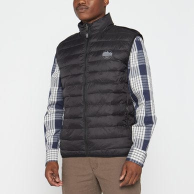 Jeep Puffer Jacket Jeep Gilet Puffer Sleeve Less Black (7630982611033)