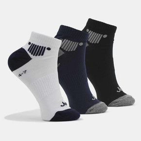 Jeep Socks Jeep 3 Pack Ankle Socks (7634213044313)