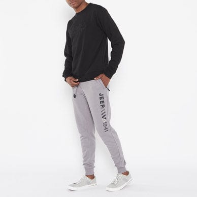 Jeep Sweater Jeep Crew Neck Pullover Black (7665561534553)