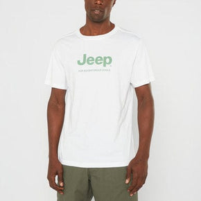 Jeep T Shirt Jeep Crew Neck Tee White (7653173067865)