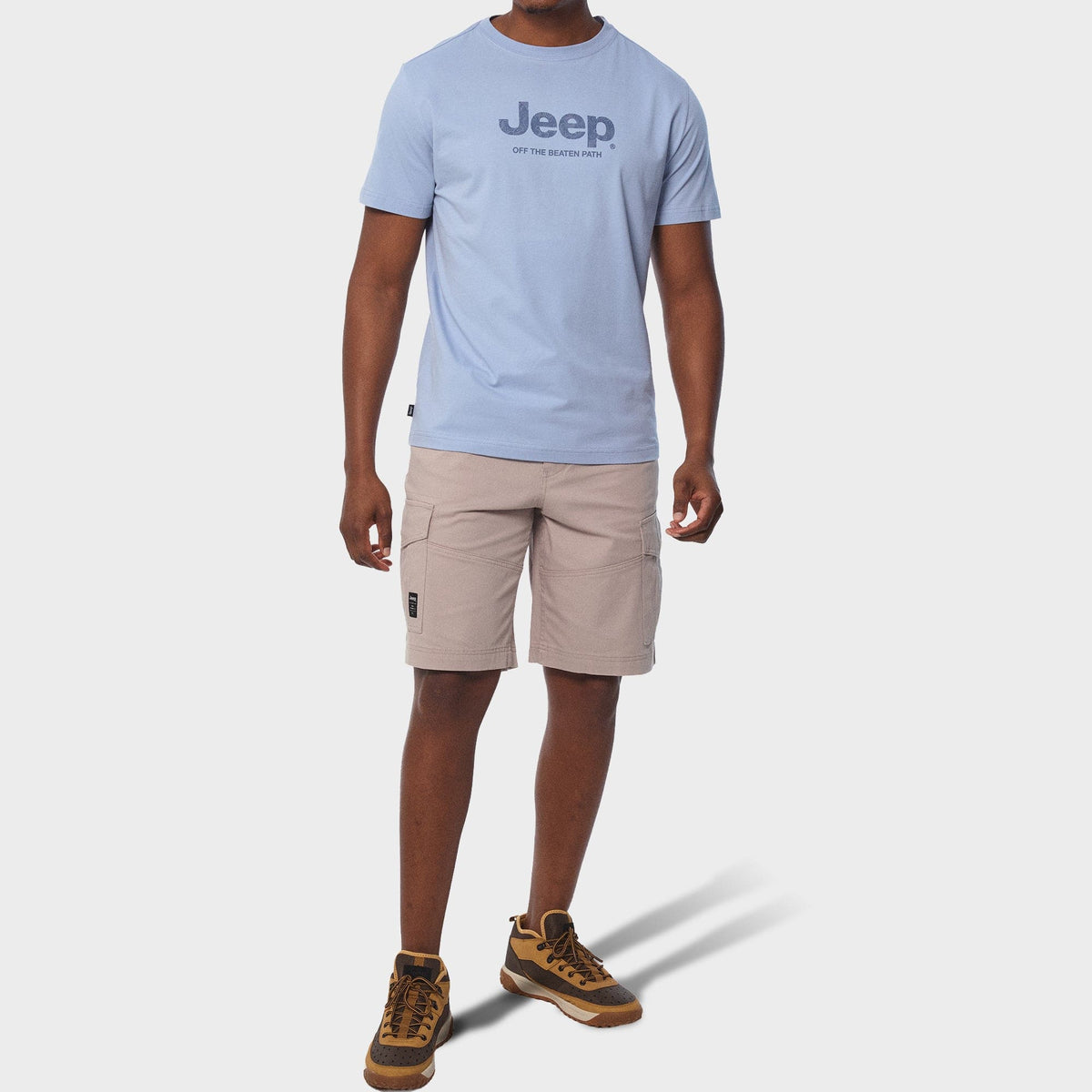 Jeep T Shirt Jeep Men's Core Logo Tee Blue