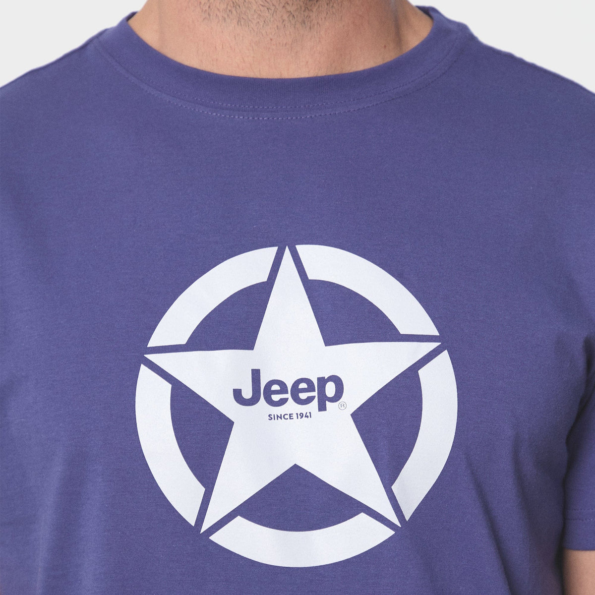 Jeep T Shirt Jeep Men's Core Logo Tee Blue