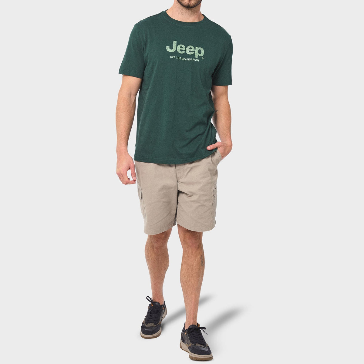 Jeep T Shirt Jeep Men's Core Logo Tee Green
