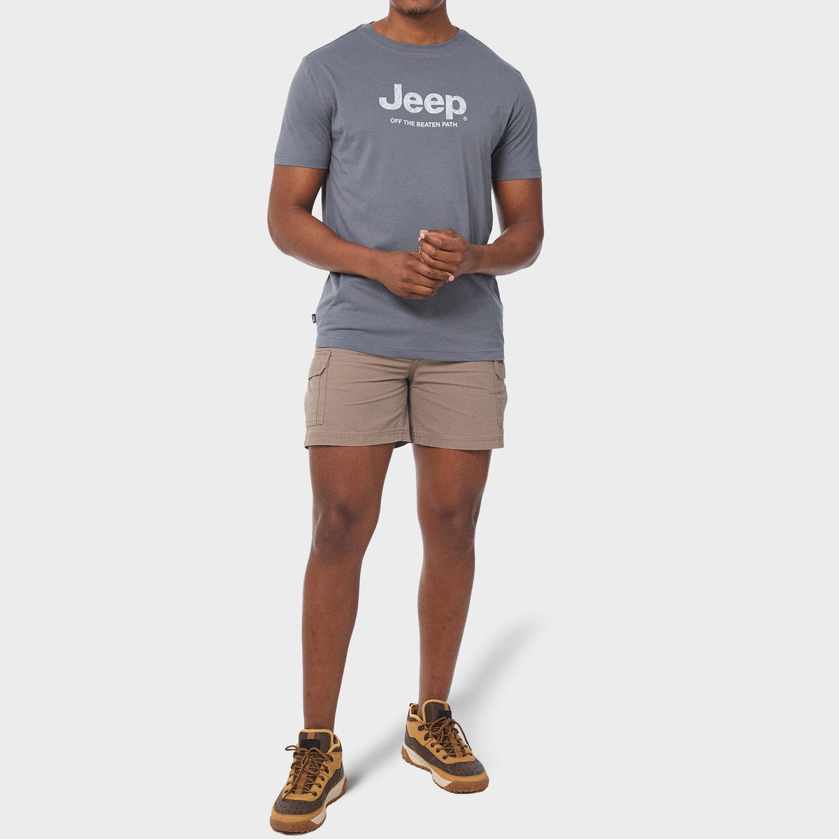 Jeep T Shirt Jeep Men's Core Logo Tee Grey
