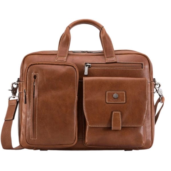 Jekyll & Hide Briefcase Jekyll & Hide Montana Colt Leather Laptop Bag
