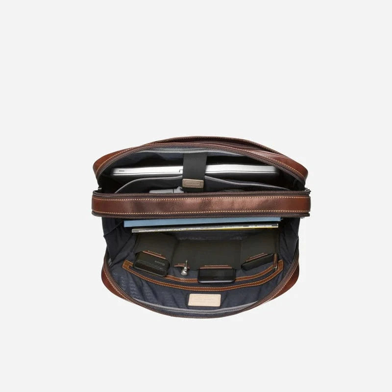 Jekyll & Hide Briefcase Jekyll & Hide Oxford Mocha 17" Laptop Briefcase