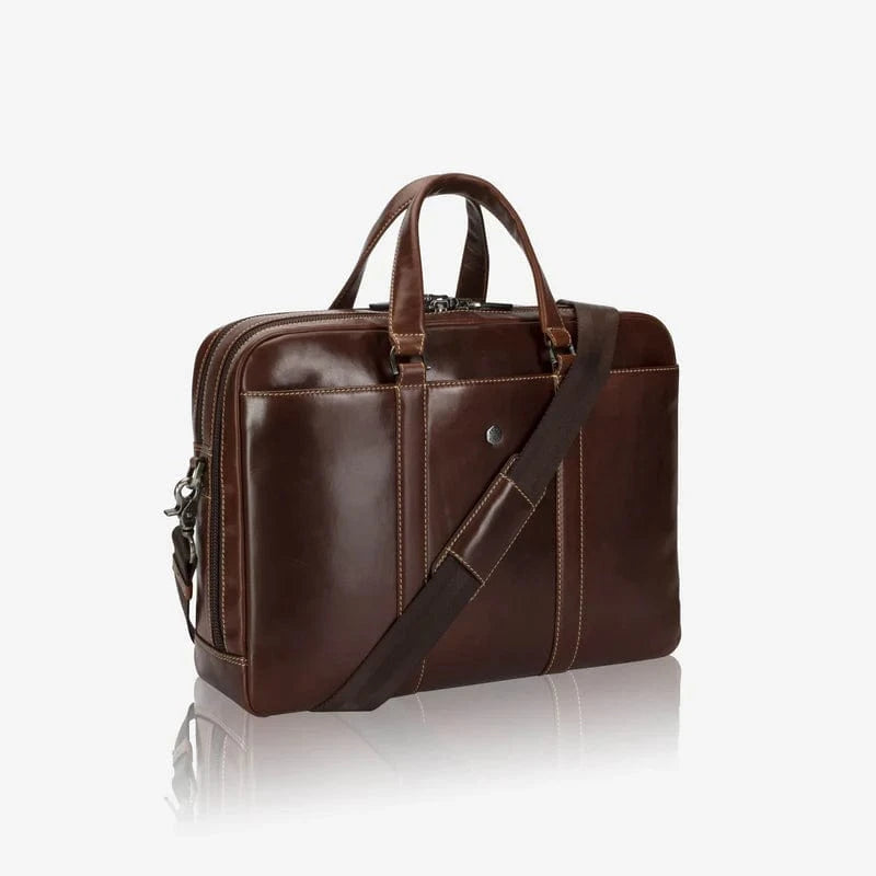 Jekyll & Hide Briefcase Jekyll & Hide Oxford Mocha 17" Laptop Briefcase