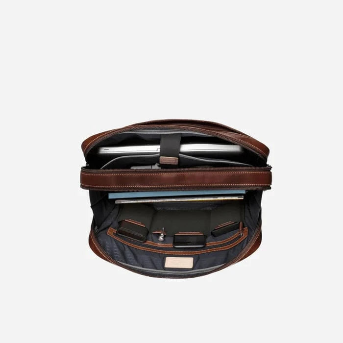 Jekyll & Hide Briefcase Jekyll & Hide Oxford Mocha 17" Laptop Briefcase