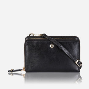 Jekyll & Hide Handbag Jekyll & Hide Ladies Purse With Detachable Straps Black (7534259339353)