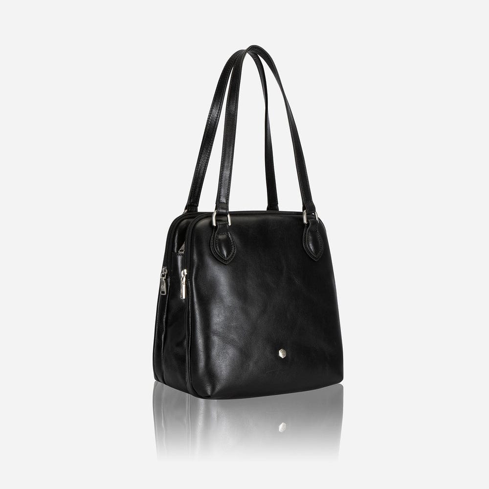 Jekyll & Hide Ladies Handbags Jekyll & Hide Oxford Compact Ladies Handbag Black (7534235254873)