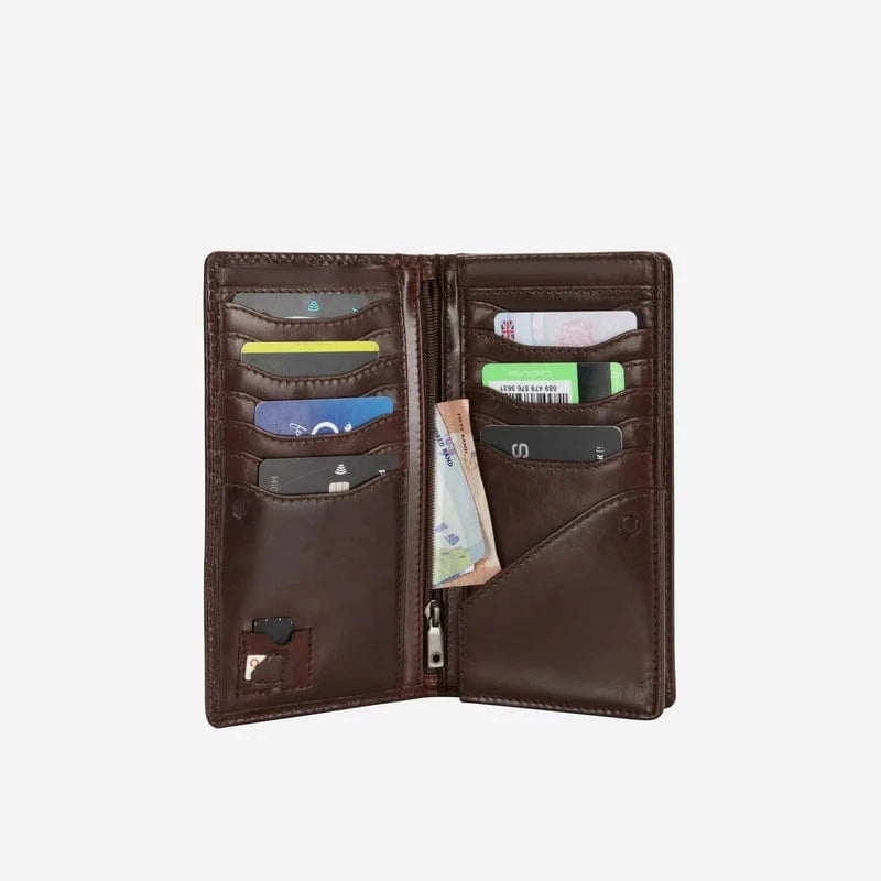 Jekyll & Hide Wallet Jekyll & Hide Travel And Cellphone Wallet, Mocha
