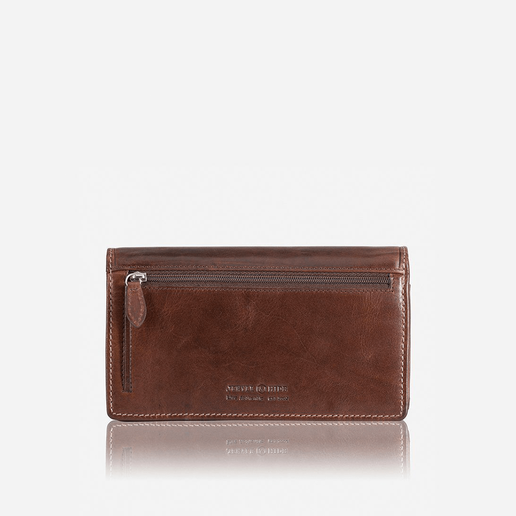 Jekyll & Hide Wallets Jekyll & Hide Oxford Large Leather Purse Coffee