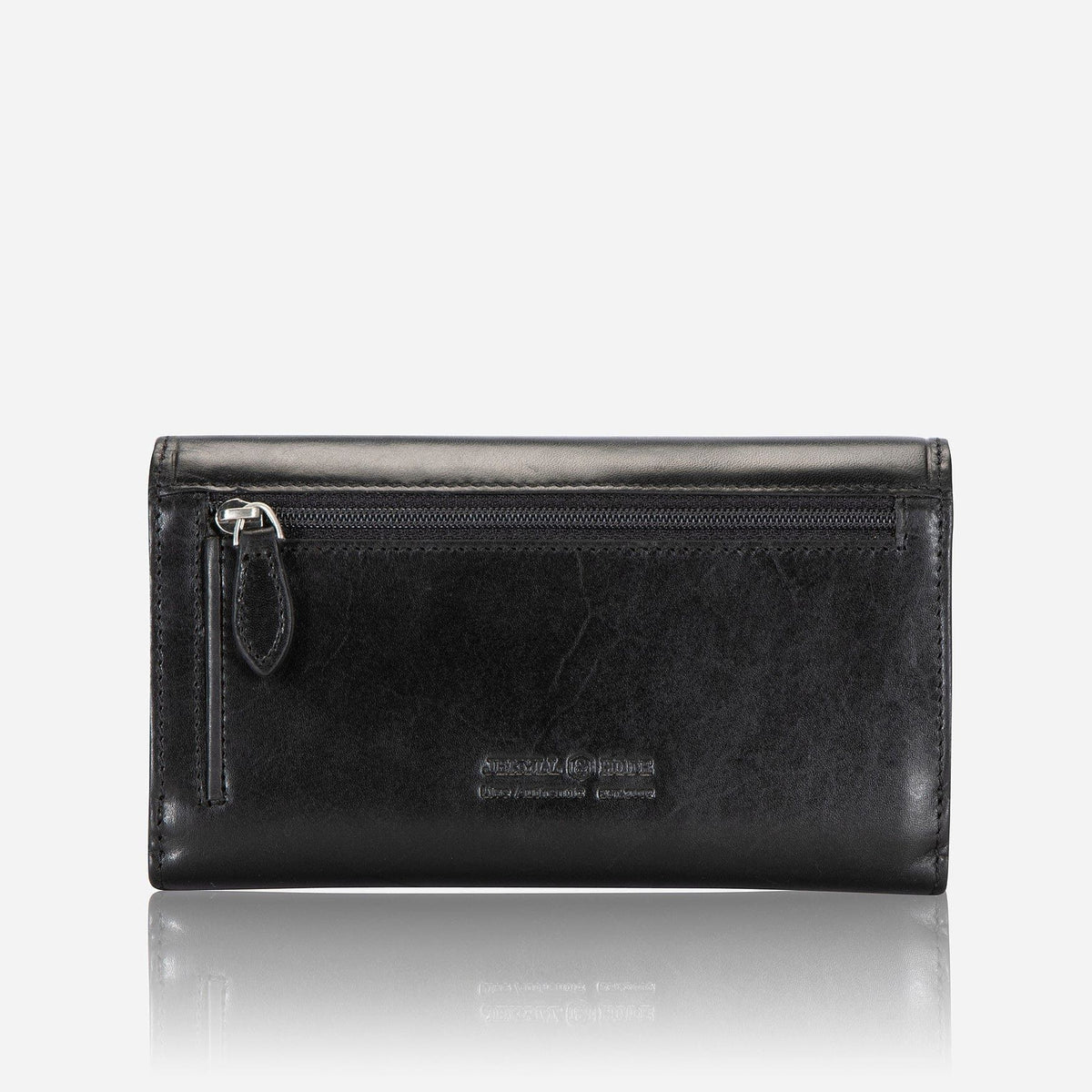 Jekyll & Hide Wallets Jekyll & Hide Oxford Leather Purse Black