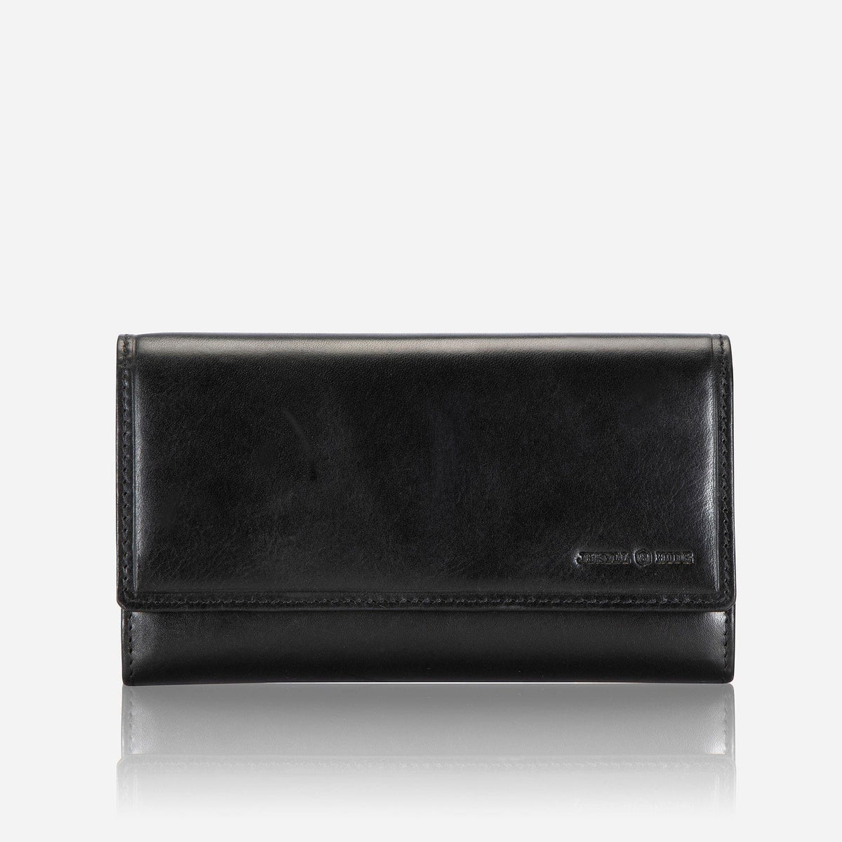 Jekyll & Hide Wallets Jekyll & Hide Oxford Leather Purse Black