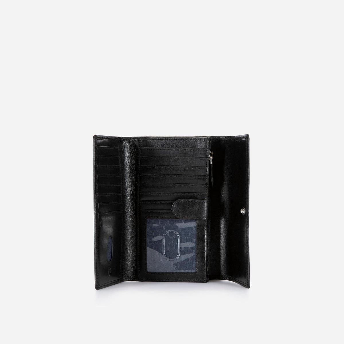 Jekyll & Hide Wallets Jekyll & Hide Oxford Leather Purse Black