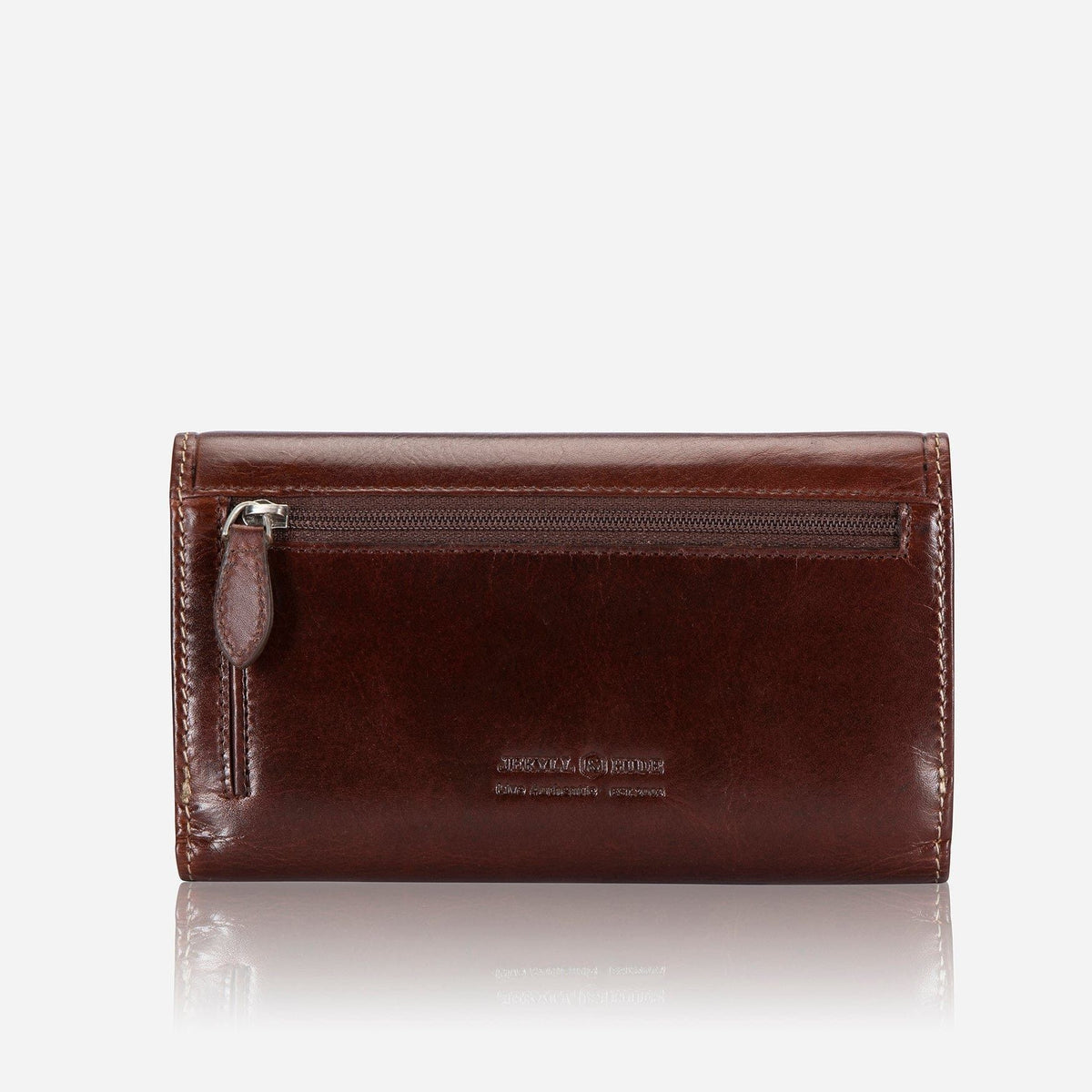 Jekyll & Hide Wallets Jekyll & Hide Oxford Leather Purse Coffee