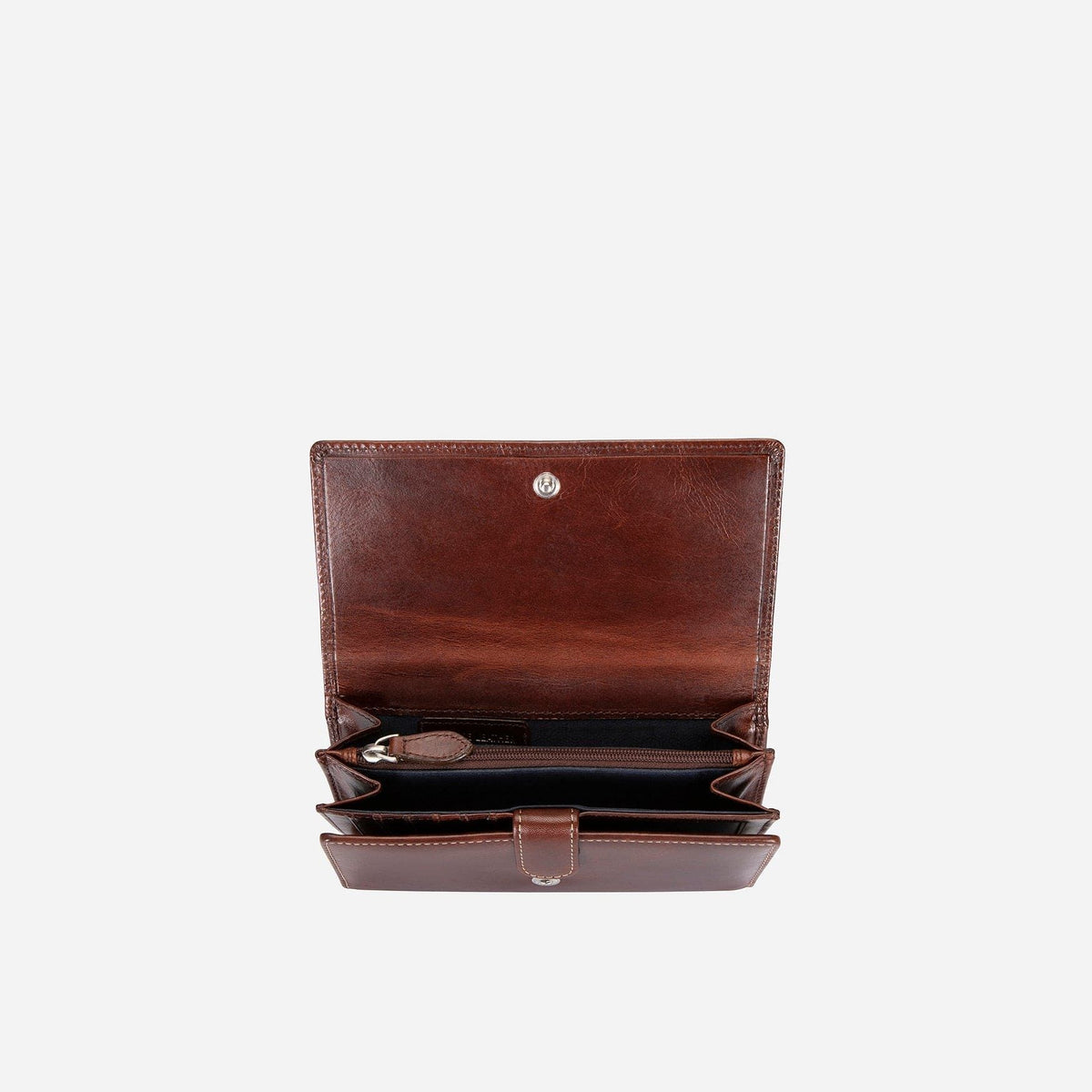 Jekyll & Hide Wallets Jekyll & Hide Oxford Leather Purse Coffee